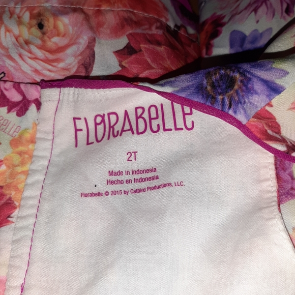 Florabelle 2T Floral Dress - Picture 3 of 4